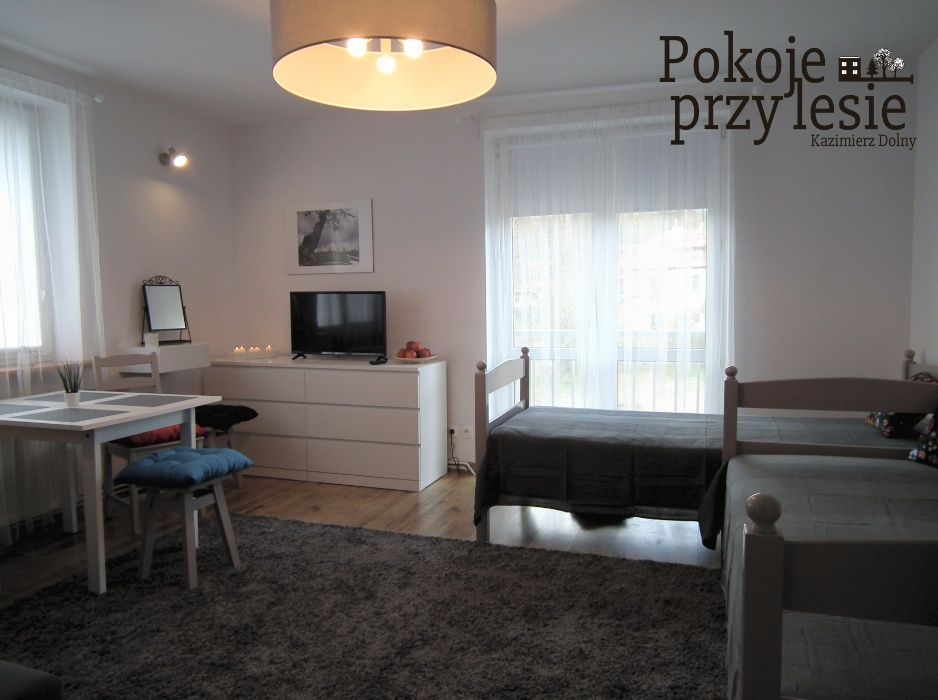 Wolne od 28.07!Klimatyzowany Dwupokojowy Apartament Przy Lesie;