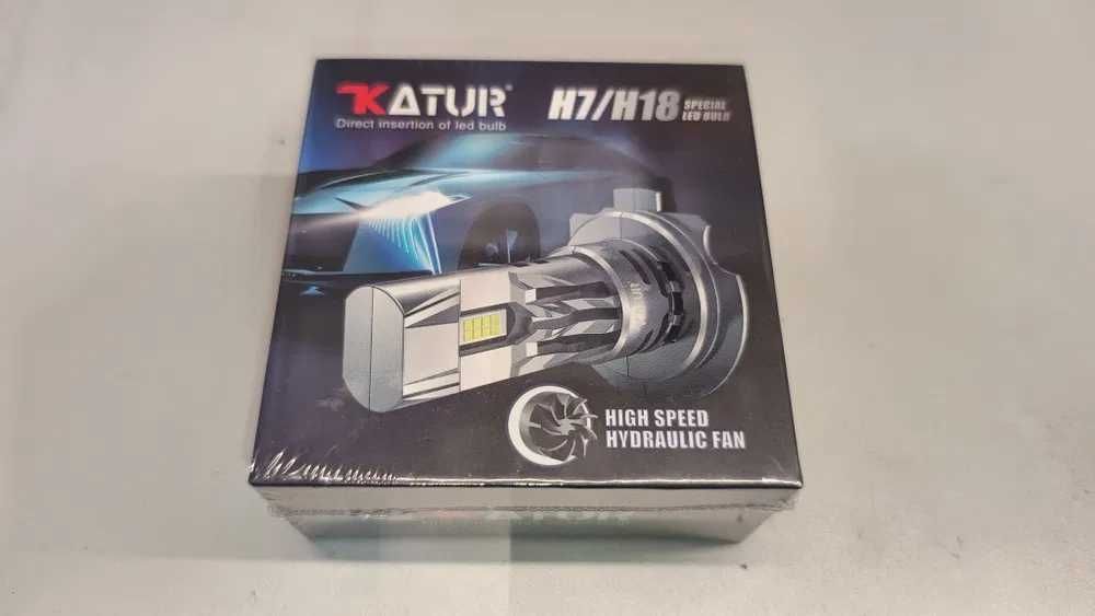 Żarówki ledowe H7 H18 2szt 6000K