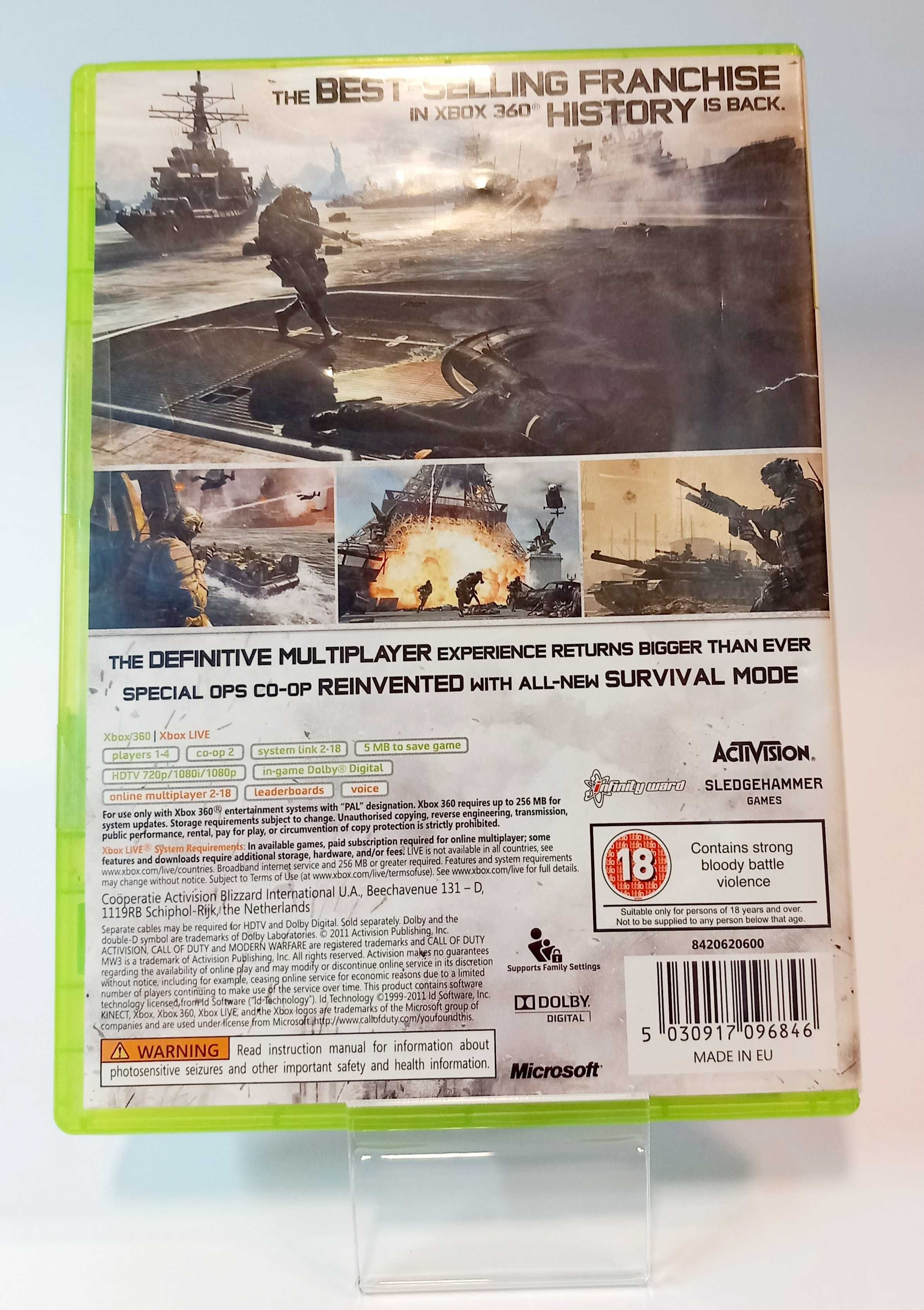 GRA XBOX 360 Call of Duty: Modern Warfare 3 595/24/HUT