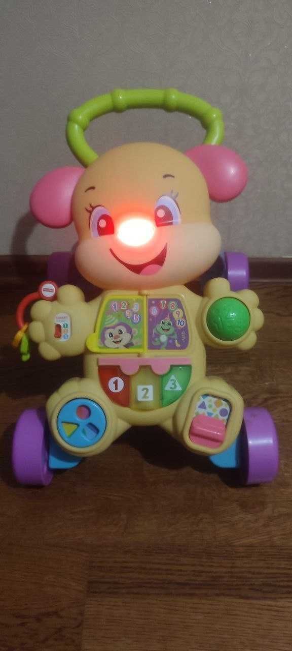 Ходунки - штовхач Fisher-Price Розумне цуценя