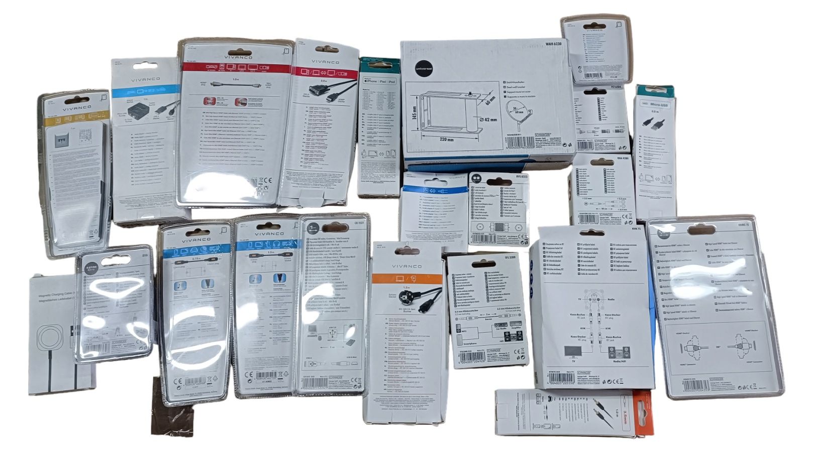 Boks elektronika, kable , GSM