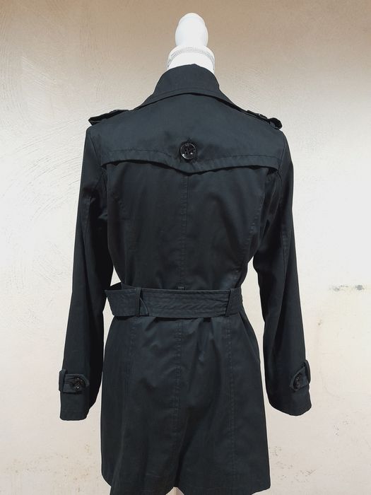 Sobretudo preto forrado de senhora tam M
