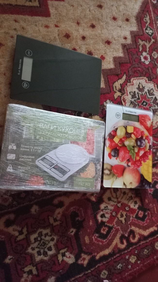 Весы кухонные разные