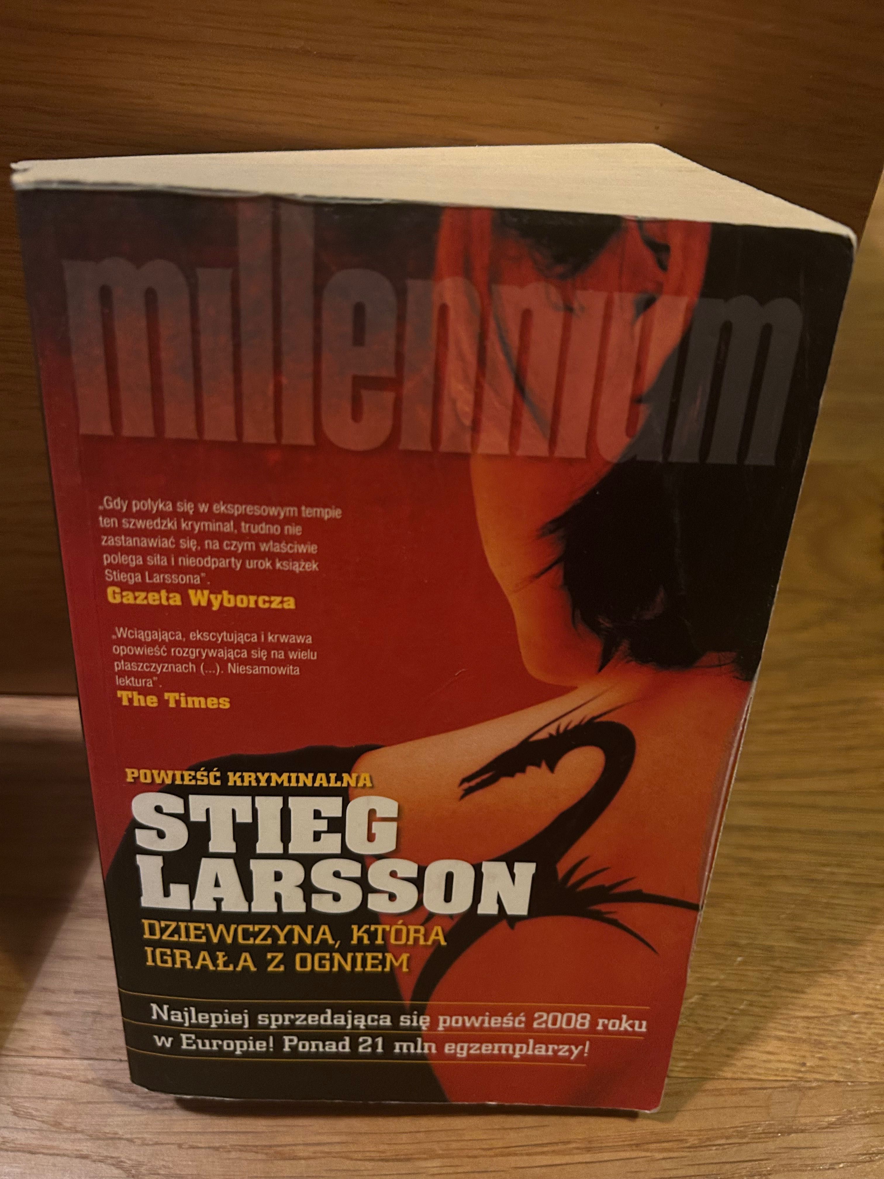 Stieg Larsson Dziewczyna, która igrała z ogniem