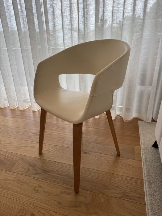 4 Cadeiras carvalho mesa de jantar