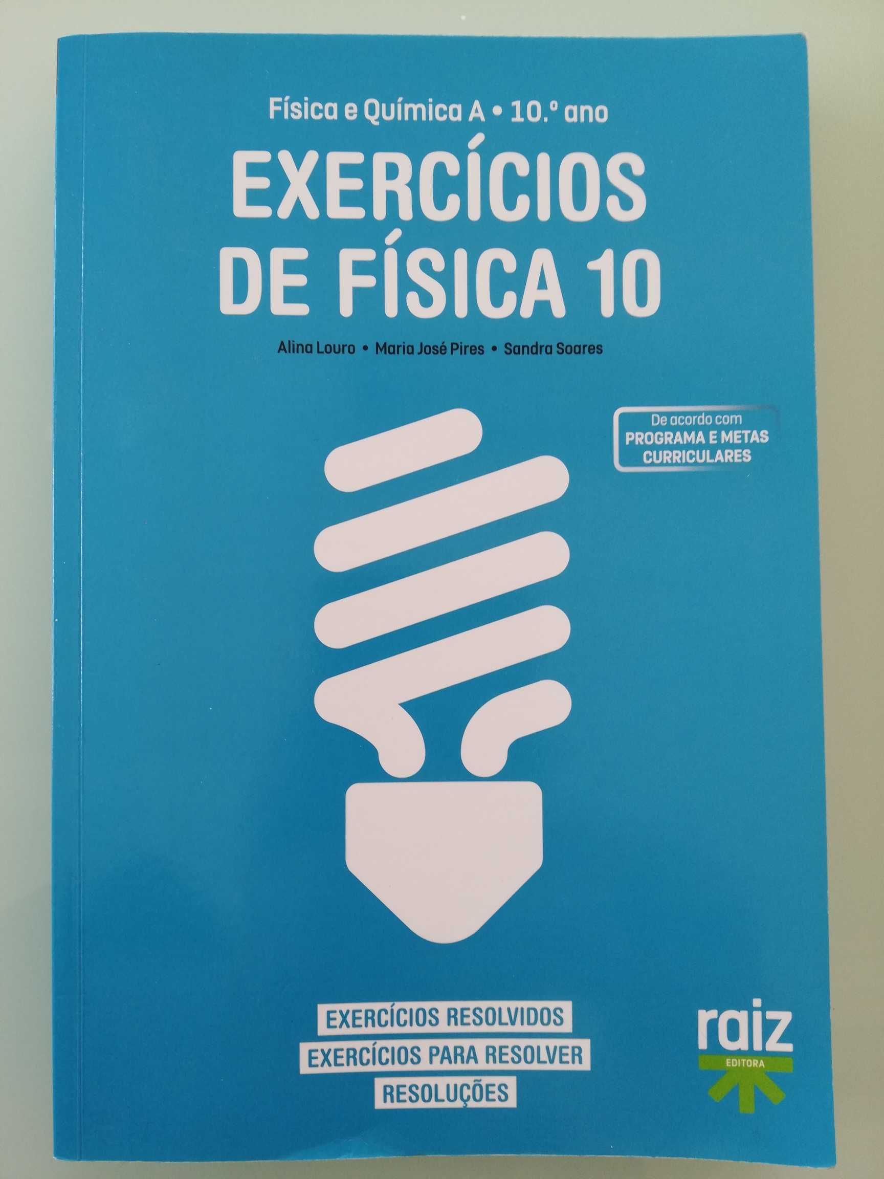 Livro de exercícios de Física 10.ano