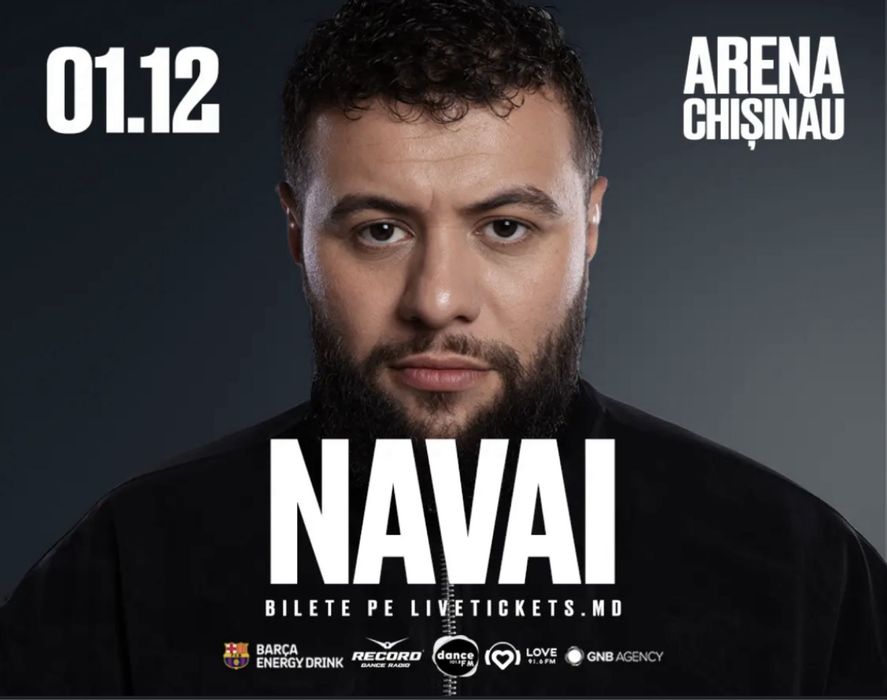 Білети на концерт виконавця ,,Navai’’