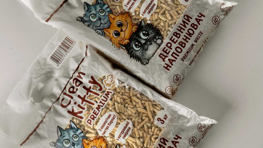 Наповнювач  гігієнічний для домашніх тварин  - "Clean Kitty"