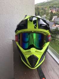 Kask motocyklowy enduro cross LS2 . Użyty 2 razy ! Gwarancja