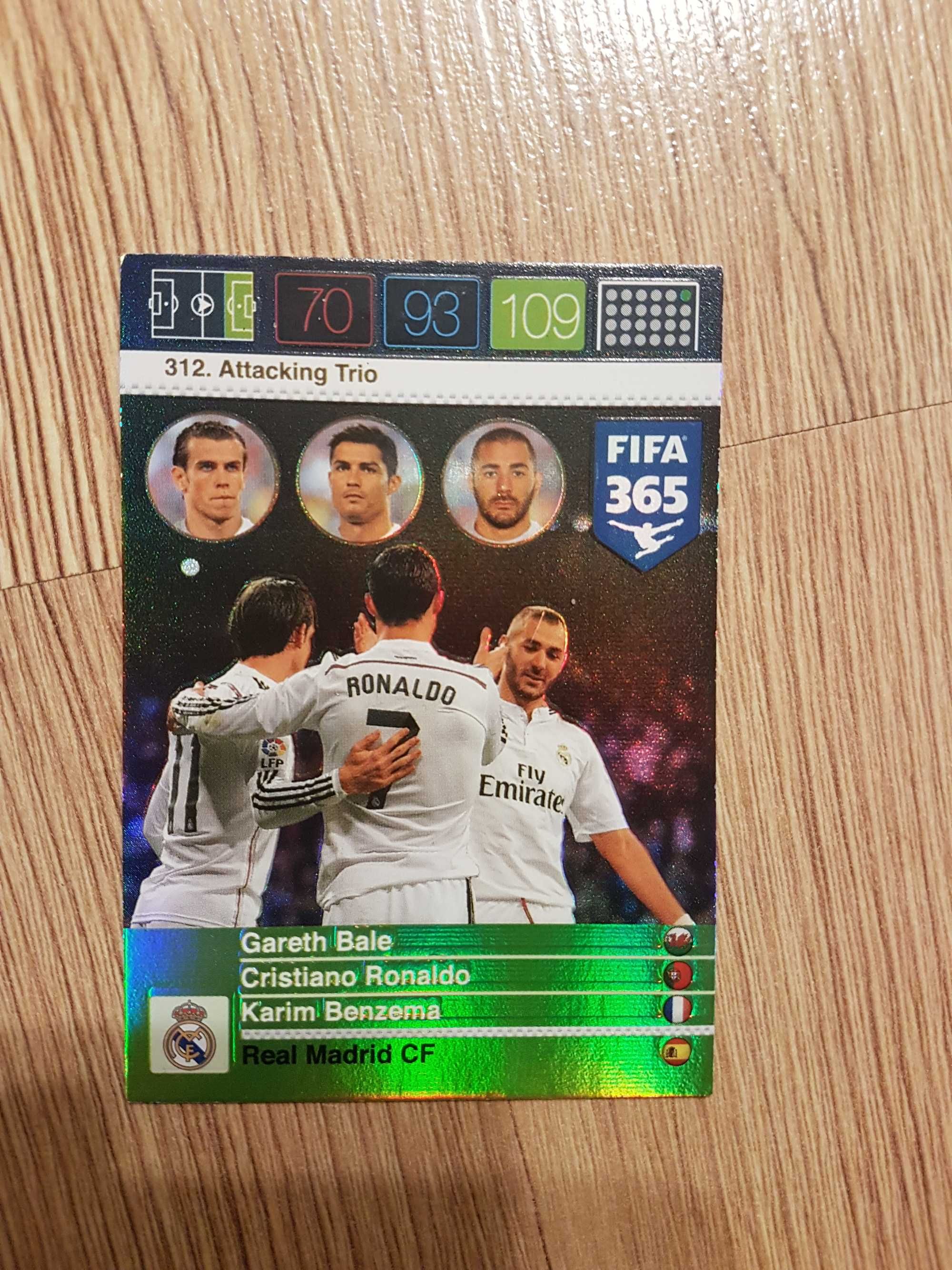 panini adrenalynxl fifa 365, 2016 Attacking Trio