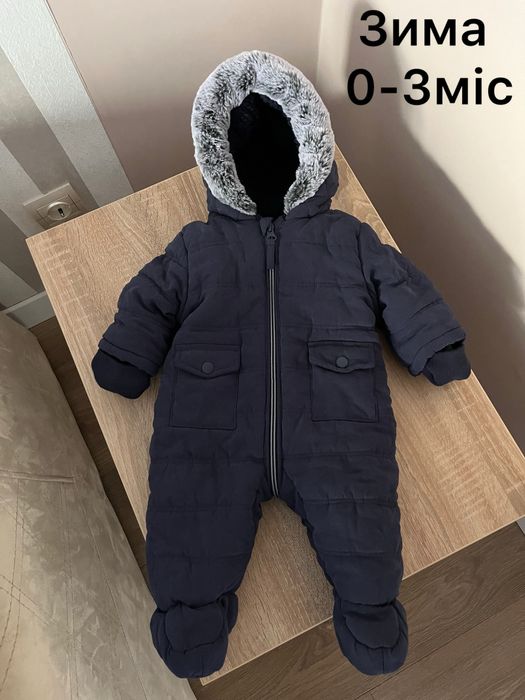 Зимовий комбінезон на 0-3міс