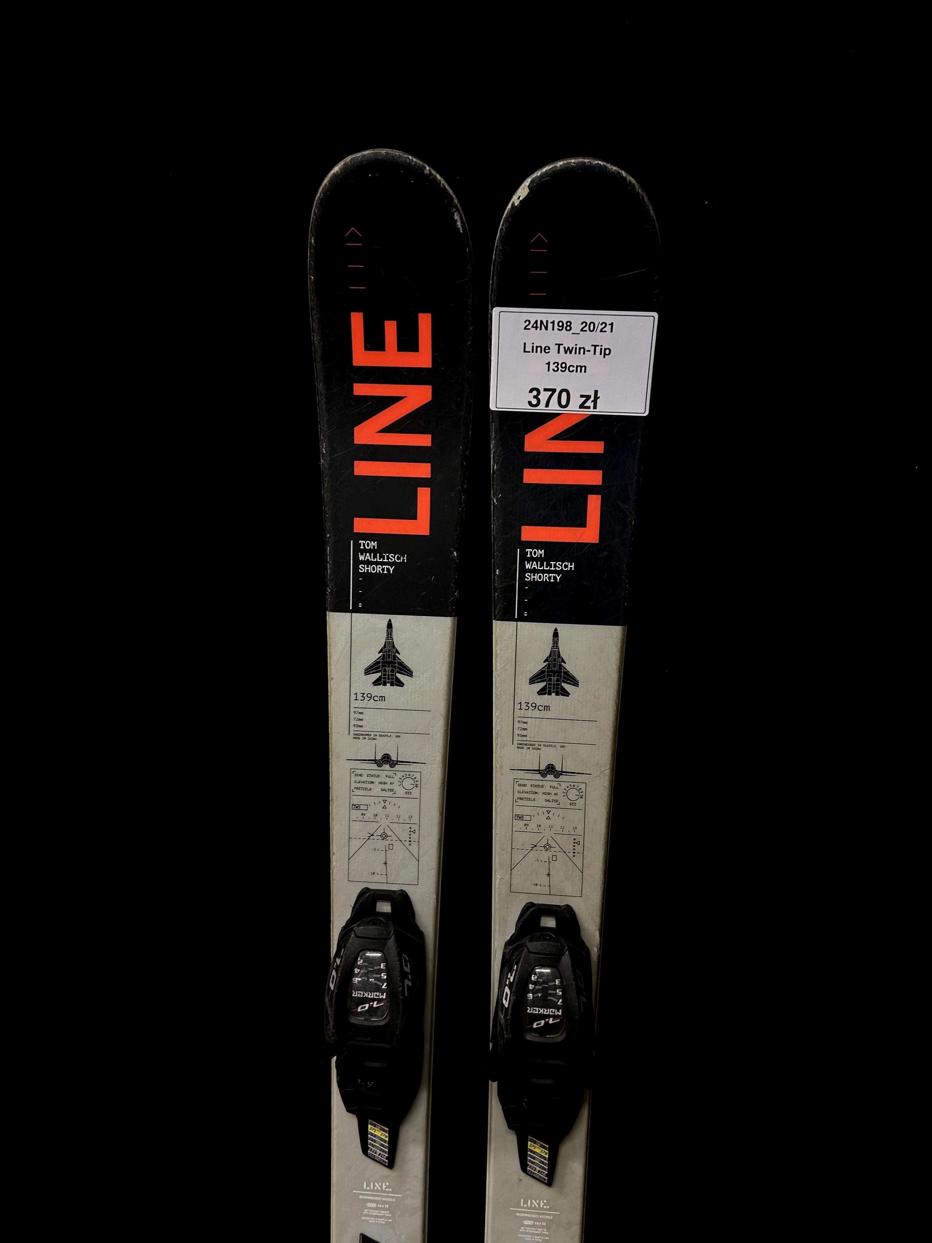 Narty Line Twin-Tip 139cm