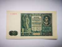 50zł 1941 Gubernia Kraków banknot bankowy rarytas stan!