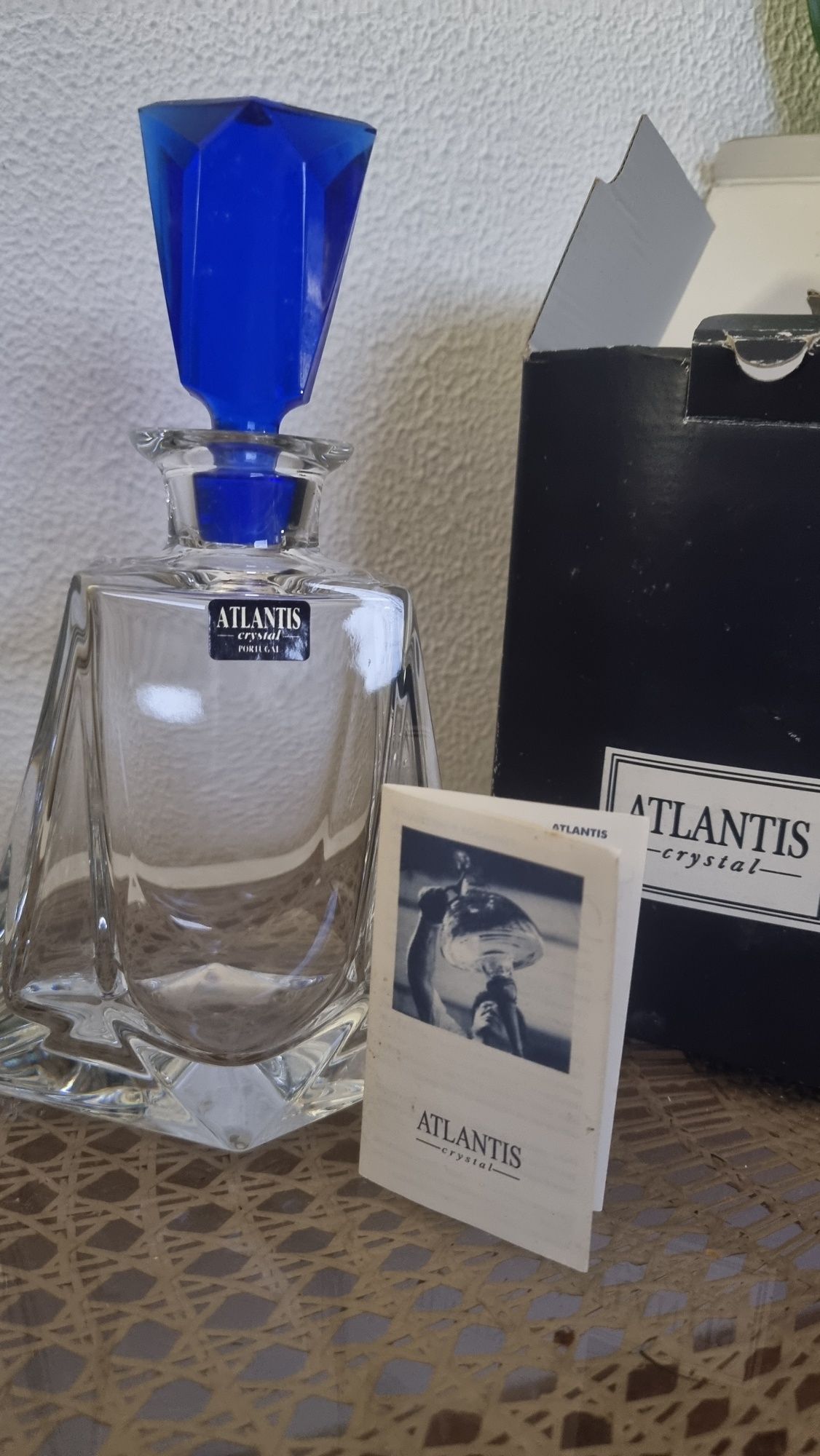 Garrafa de cristal Atlantis