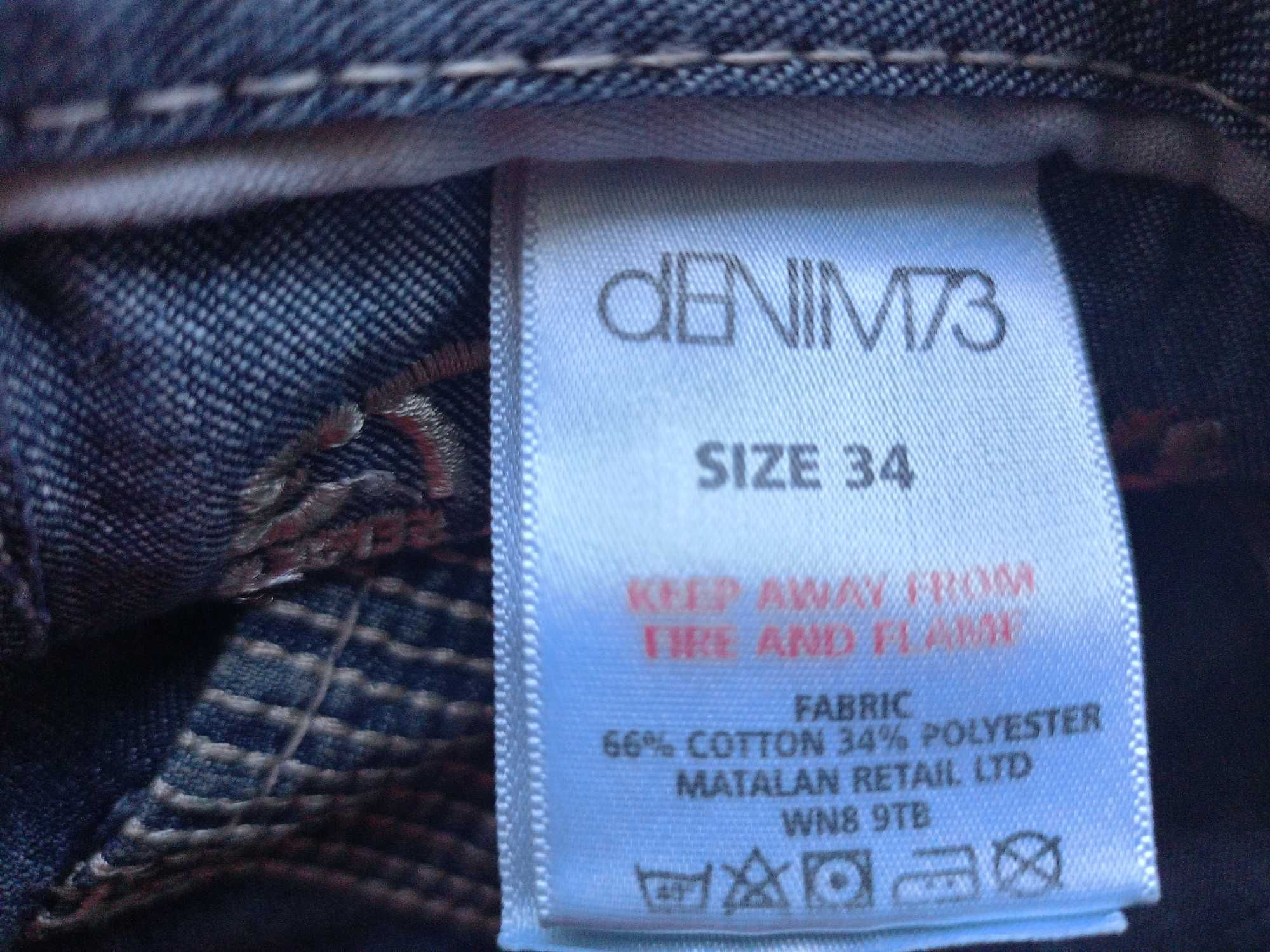 DENIM SR73 Bojówki krótkie roz 34 Stan Idealny Okazja