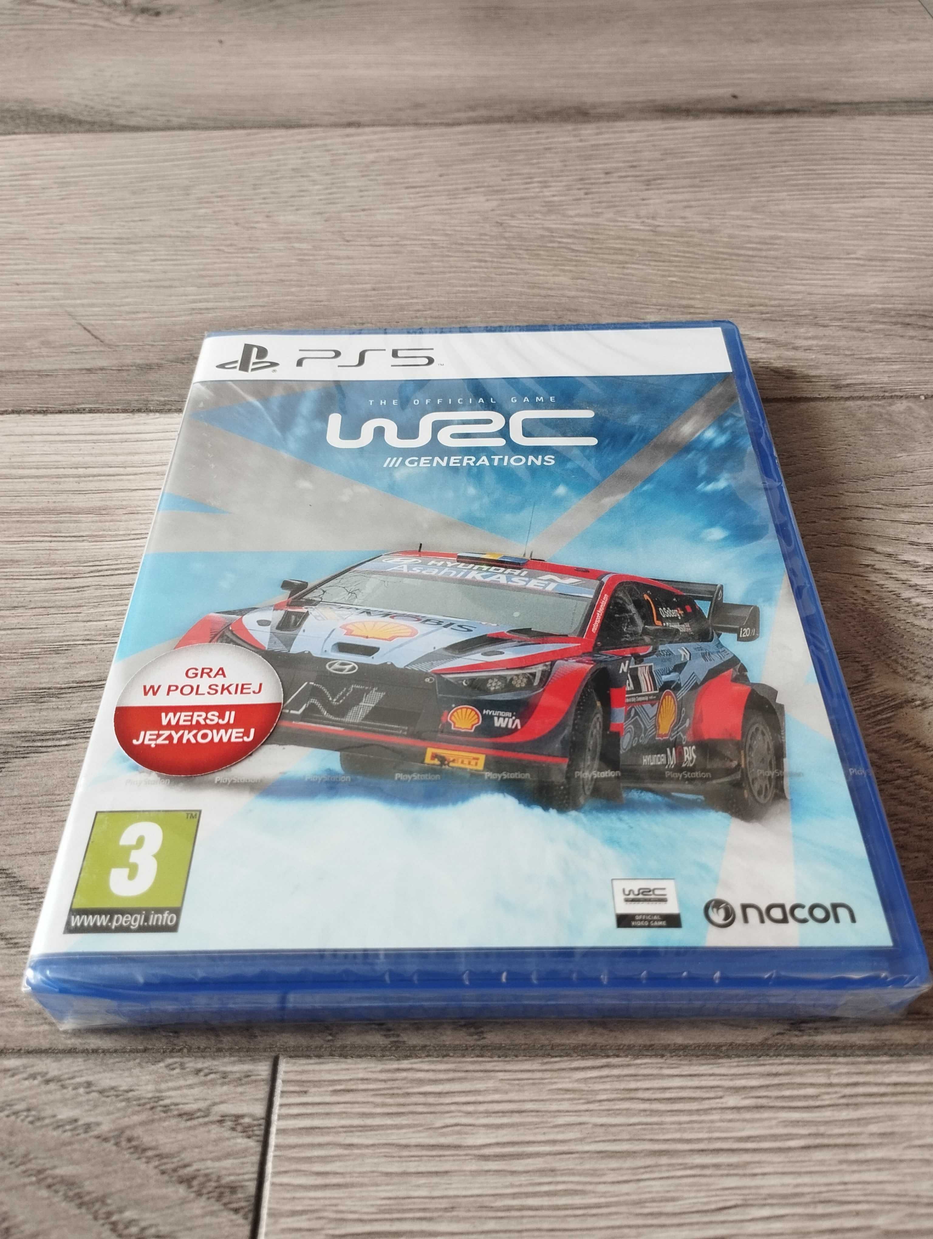 Nowa Gra WRC Generations Polska Wersja PS5 Playstation