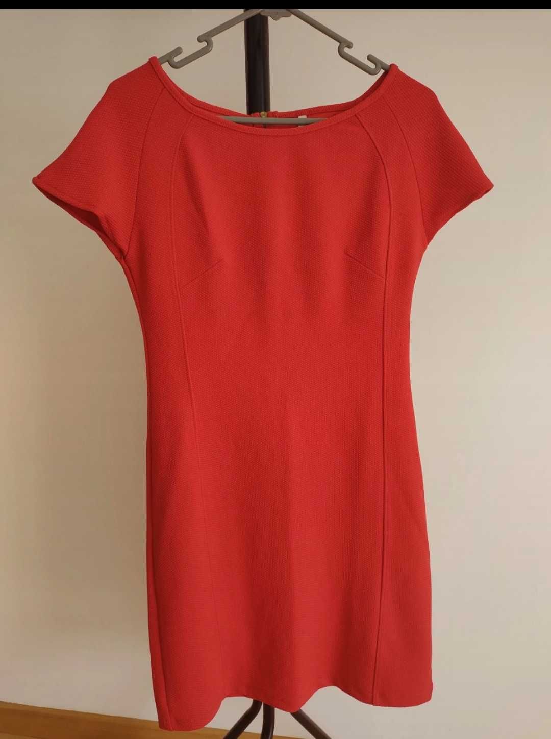 Vestido vermelho da Stradivarius