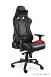 Fotel gamingowy Unique Dynamiq V3 czarno-czerwony