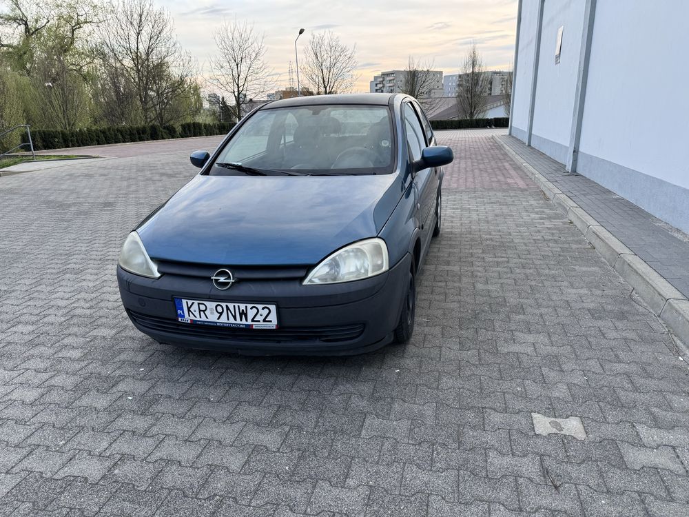 Opel Corsa 1,2, dlugie oplaty, klimatyzacja