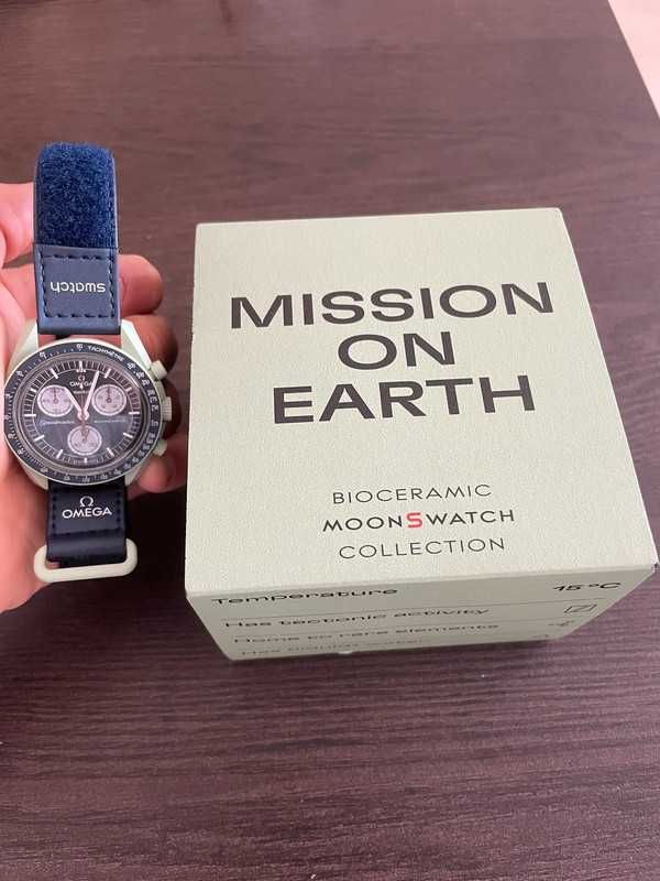 Omega x Swatch Earth SO33G100 Ekologiczny Design