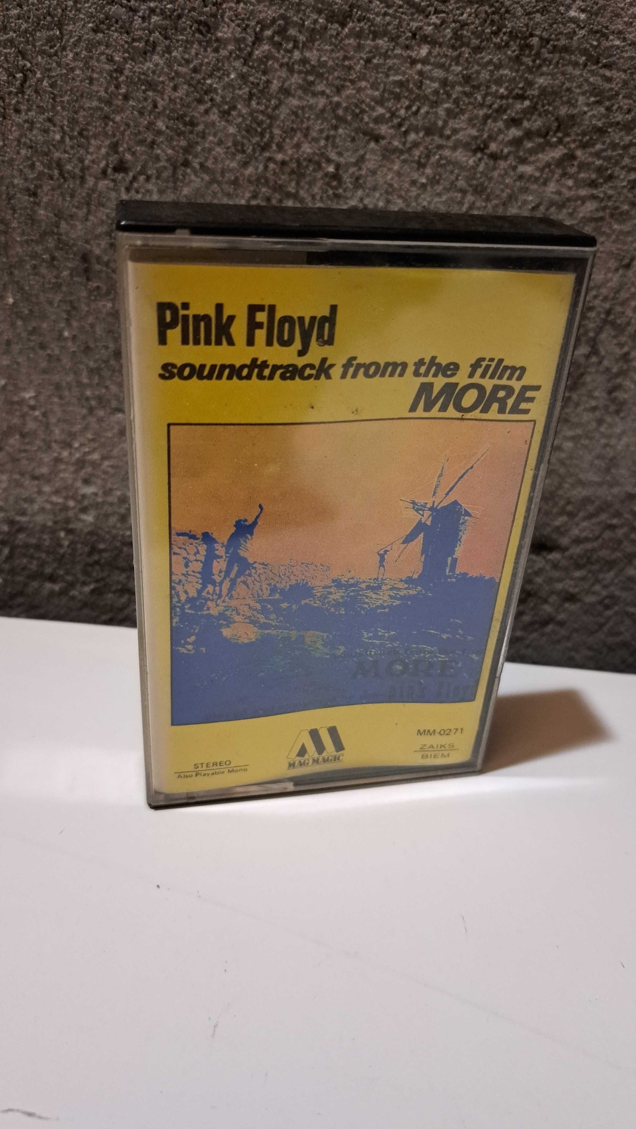 PINK FLOYD soundtrack from the film MORE kaseta audio