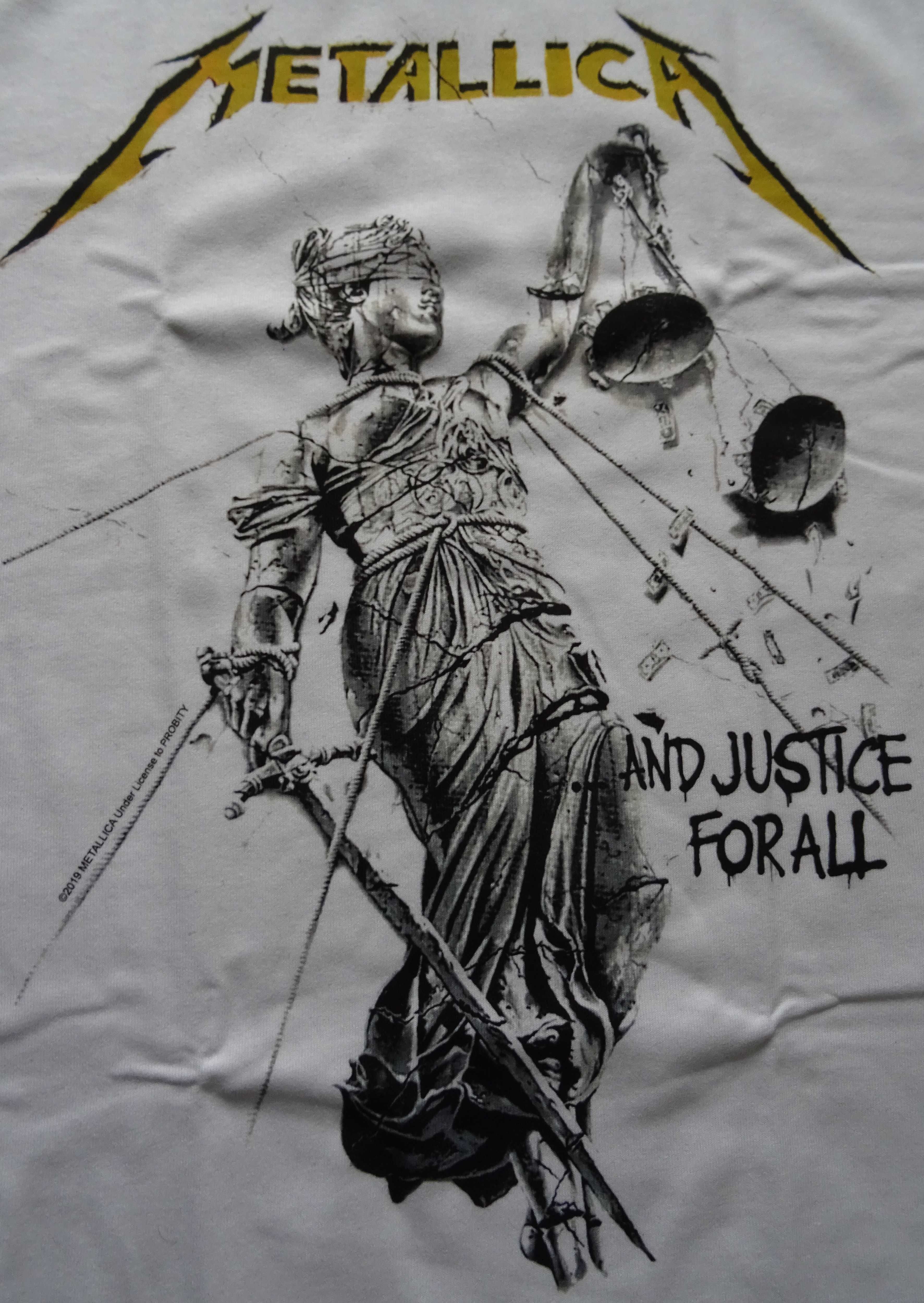 Metallica And Justice for All Rozmiar S Oryginał Koszulka Shirt size S