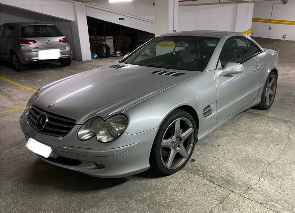 Mercedes-Bens  modelo SL 500 ano 2002