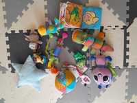 Zabawki dla niemowlaka sensoryczne piszczące szeleszczące zestaw