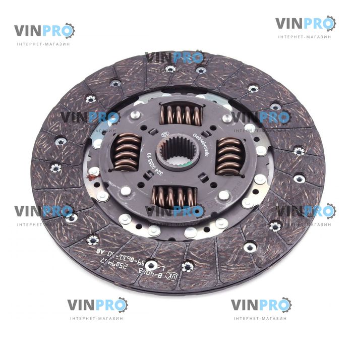Комплект зчеплення MB Sprinter 2.2CDI/2.7CDI,d=240mm, M612 OM647.