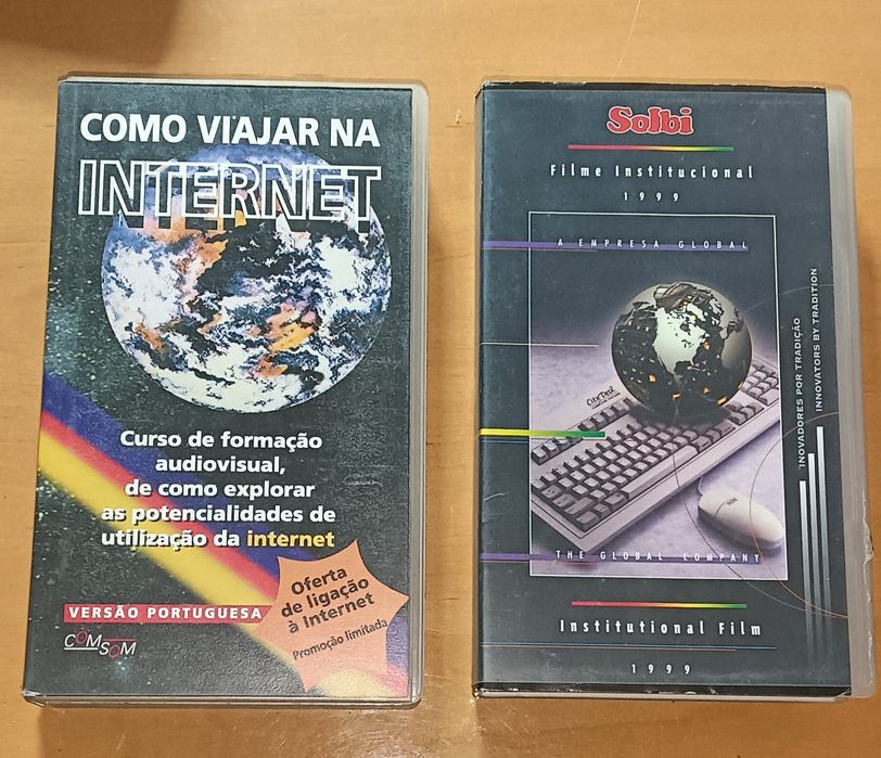 Duas cassetes VHS
