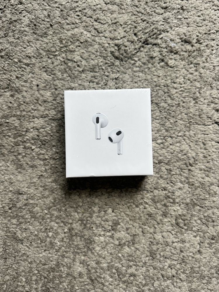 Airpods 3 novos na caixa