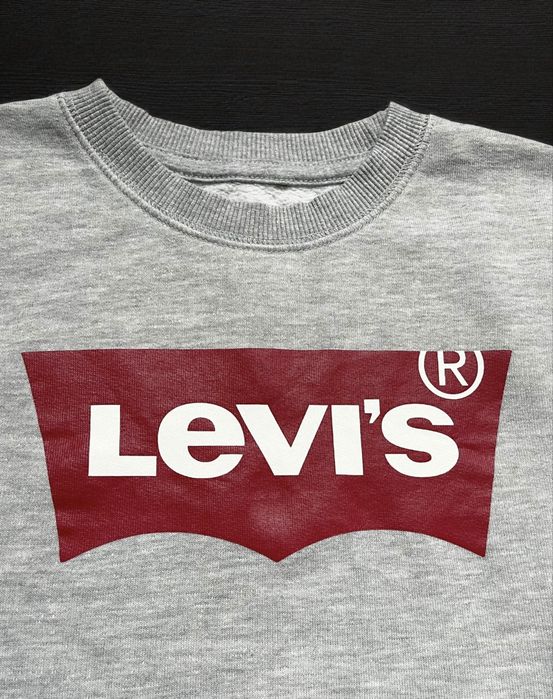 Теплий світшот, джемпер, кофта Levis оригінал на хлопчика 10 років