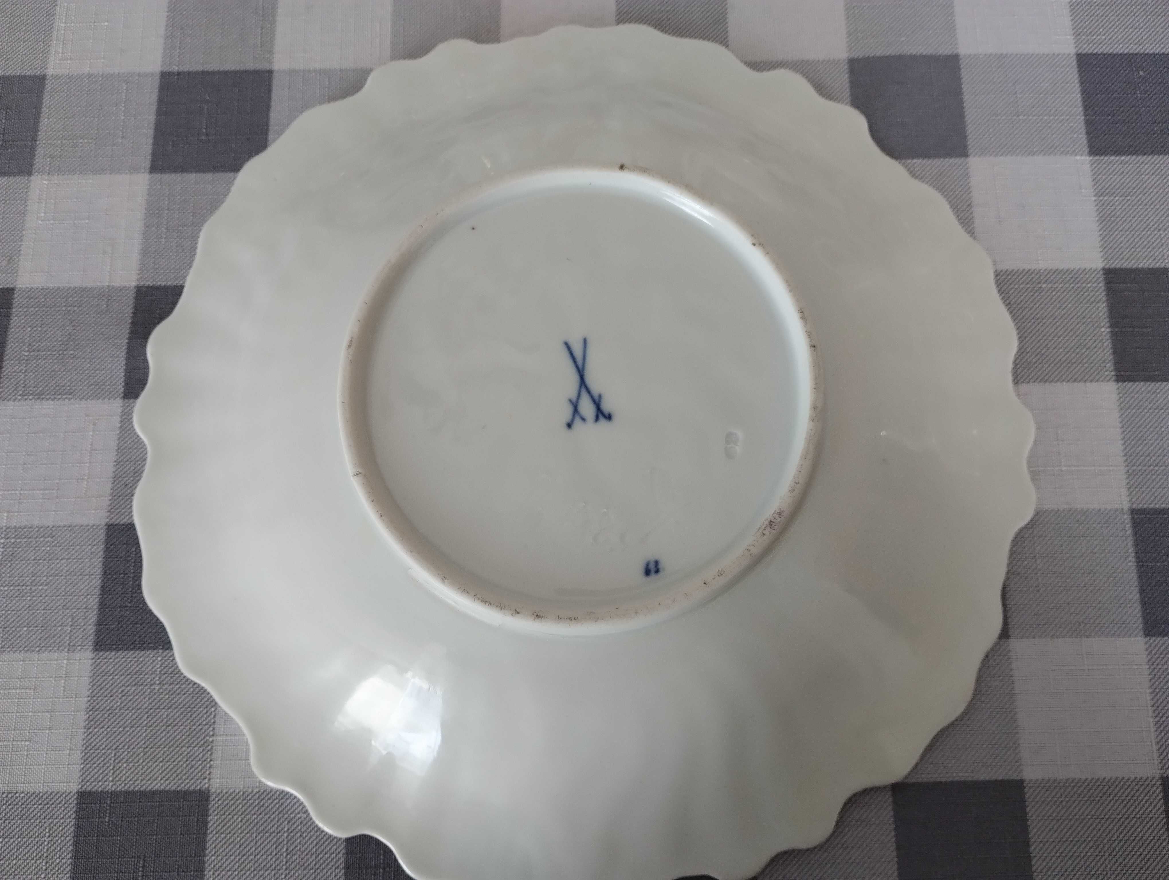 Porcelanowa patera Miśnia