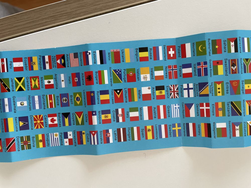 Pins bandeiras 194 paises
