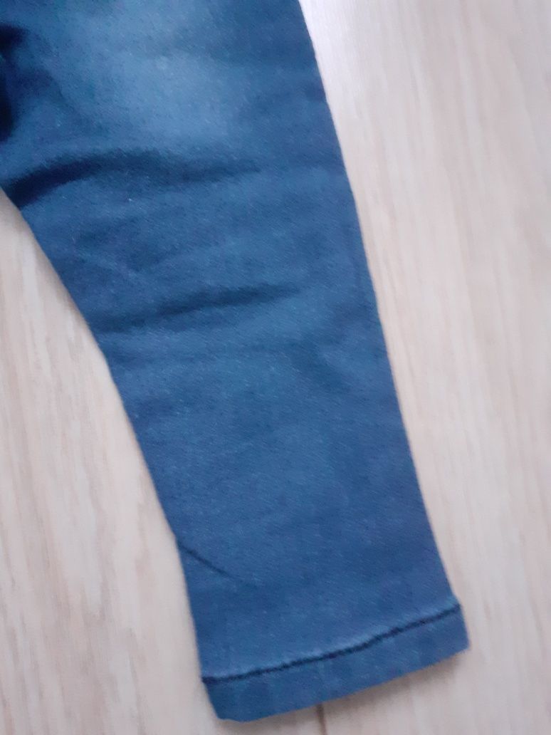 Spodnie dziewczece dżinsowe Ergee rozmiar 80cm