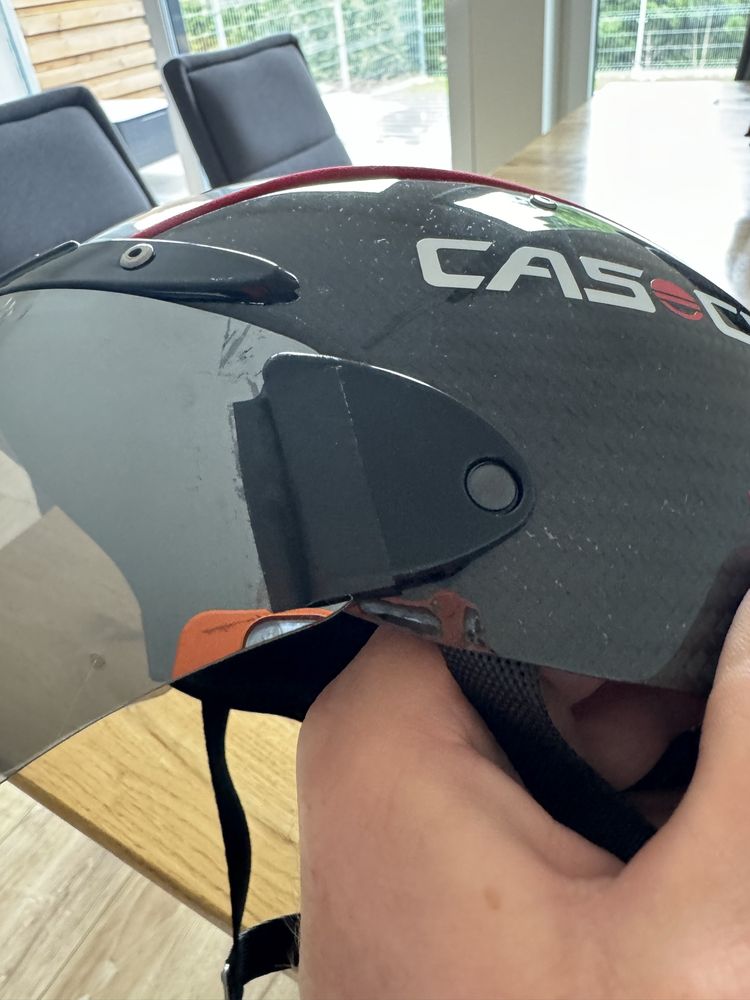 Kask czasowy karbonowy Casco Warp Sprint