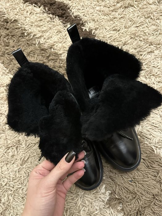 Продам Ботинки зимові натуральна шкіра і овчина