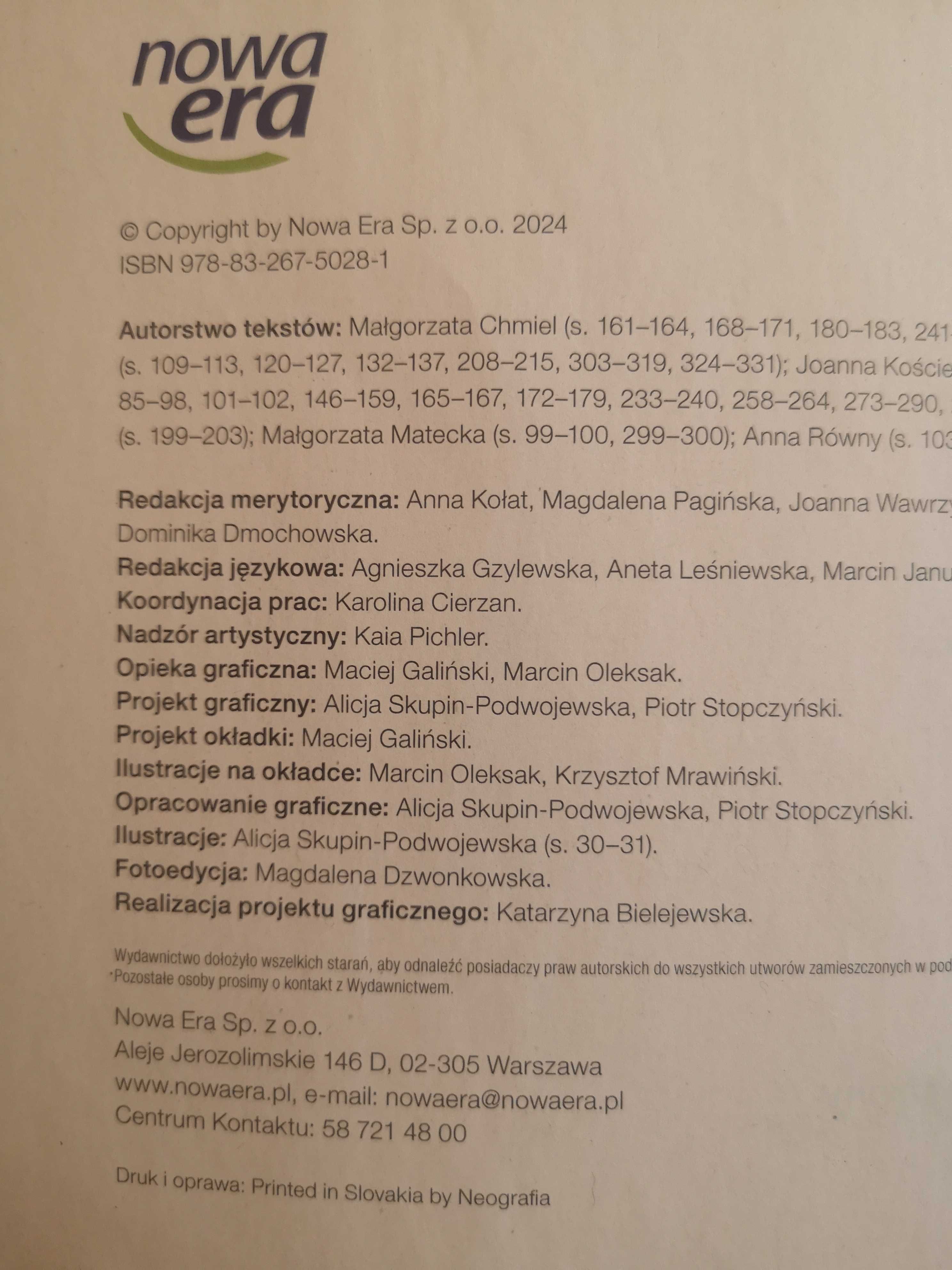 Nowe Ponad słowami 1.1  klasa 1