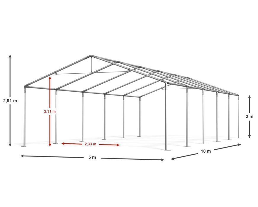 5x10x2m NAMIOT OGRODOWY Namiot Imprezowy Altana wysyłka Gratis I 560 S