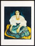 Kisling Bretonka litografia