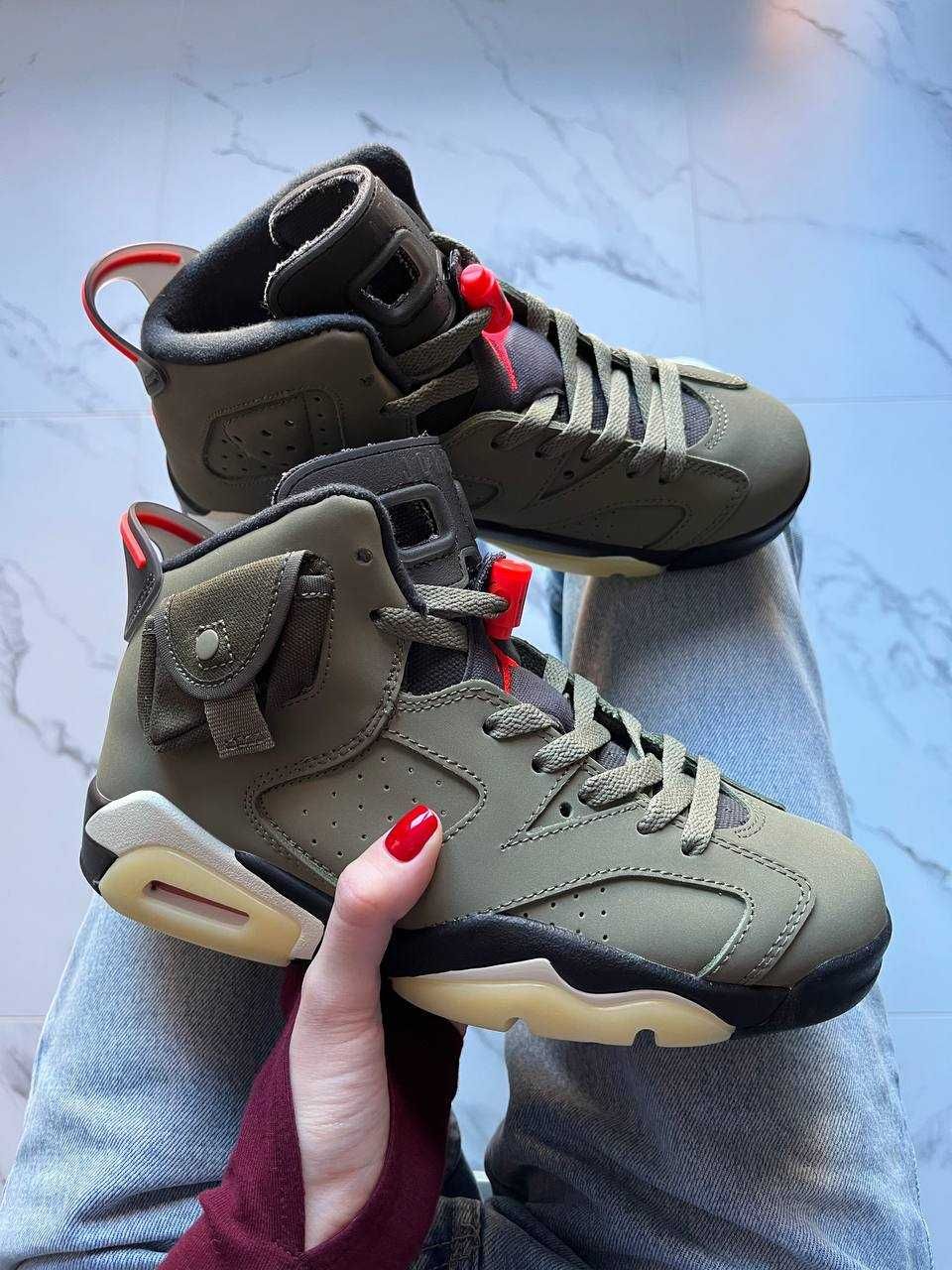 Jordan 6 x Travis Scott Retro Olive