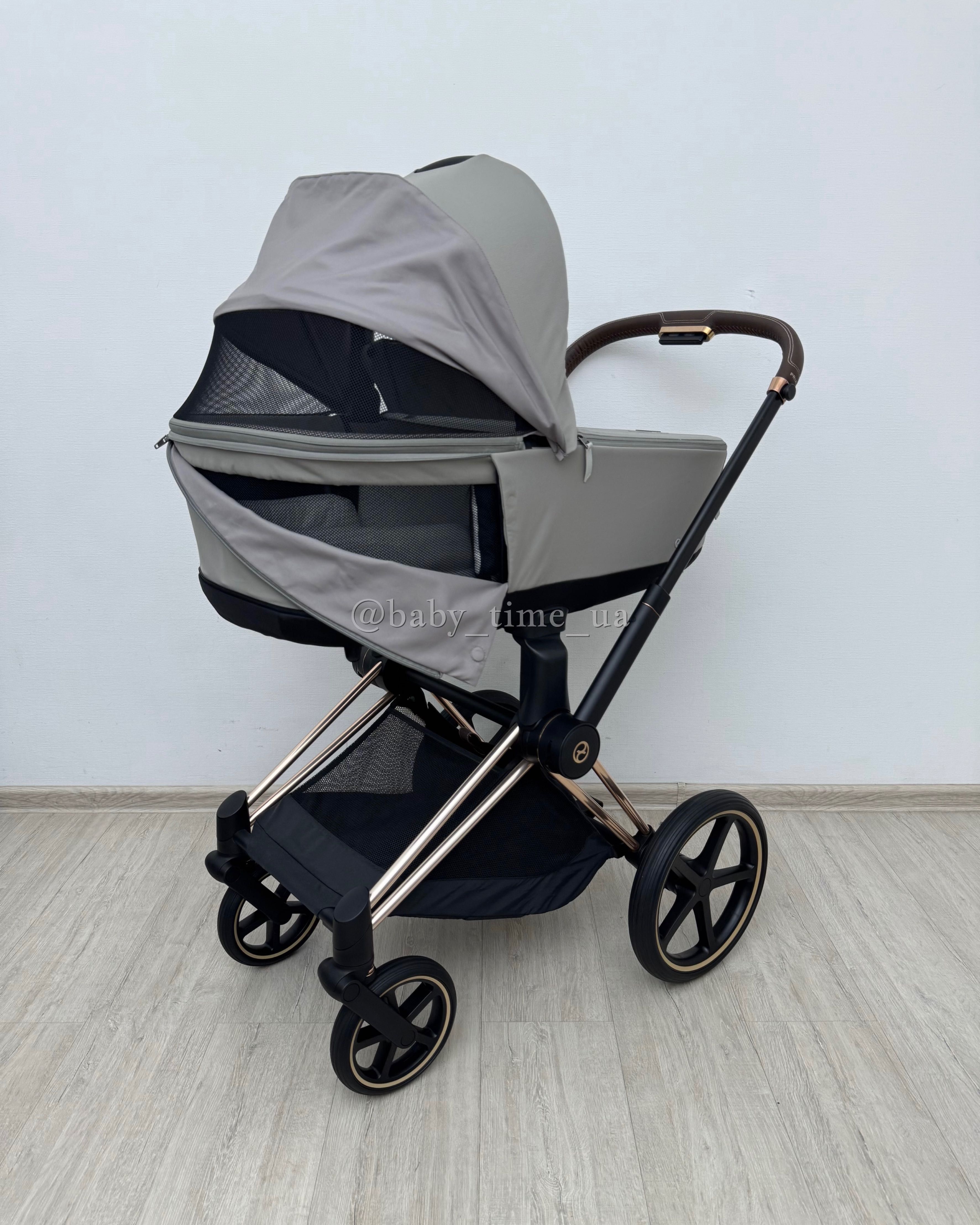 Cybex Priam 4.0 Rose Gold&Mirage Grey коляска Сайбекс Пріам 2024