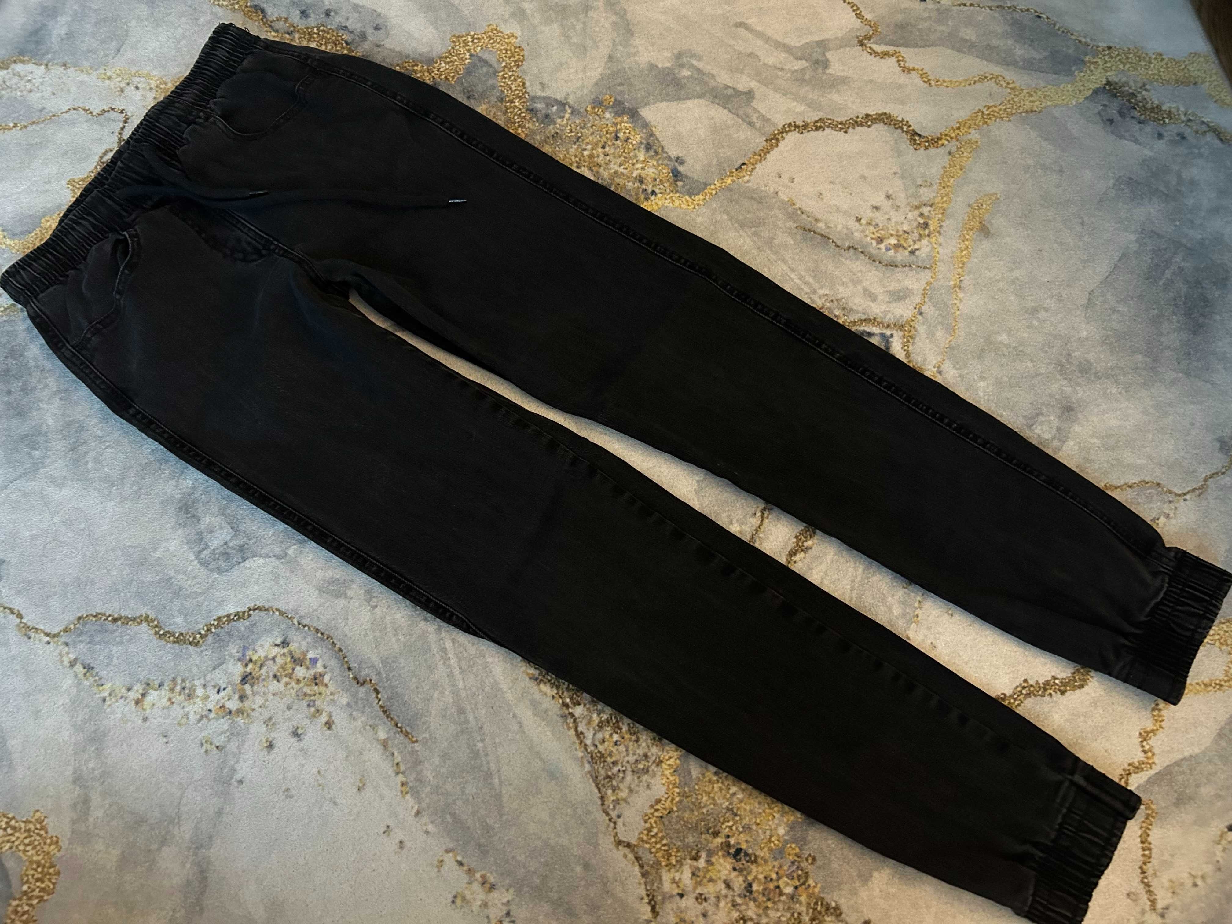 Jiggawear _ Czarne spodnie joggery S