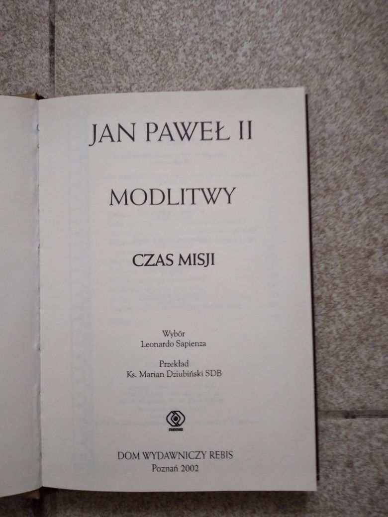 Modlitwy Jan Paweł II komplet