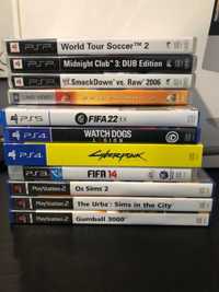Jogos PS5, PS4, PS3, PS2 e PSP
