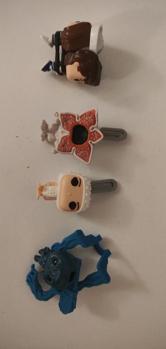 Cztery figurki Stranger Things: Eleven, Vecna, Demogorgon, R & S