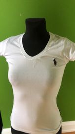 bialy t-shirt ralph lauren