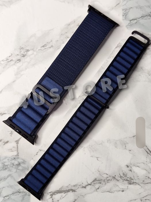 Ремешок Alpine Loop на Apple Watch 44 45 49 нейлон ремінець браслет
