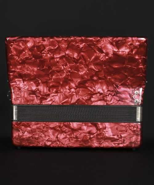 Acordeão Weltmeister Achat - 120 Baixos, 4a Voz + mala de transporte