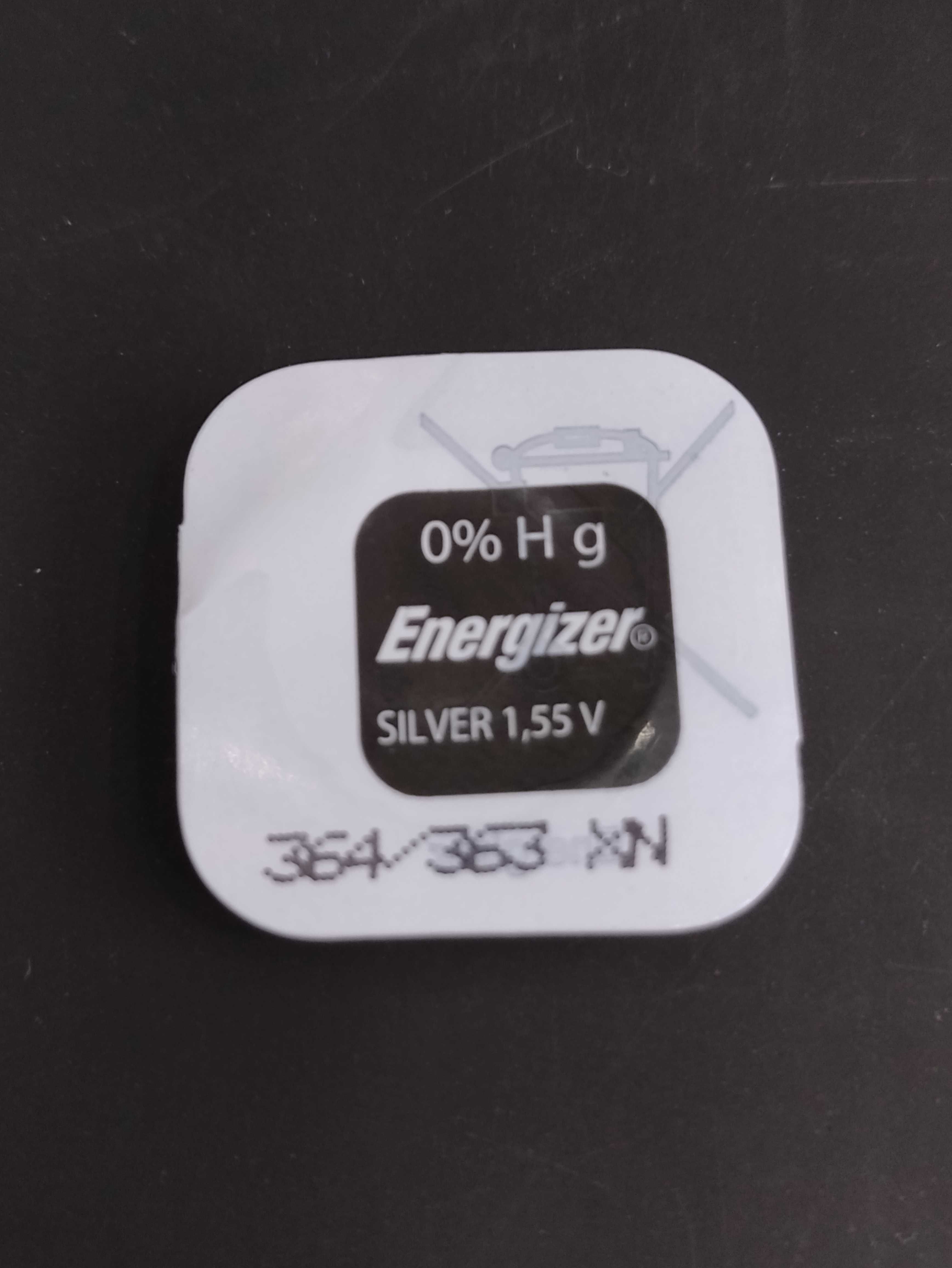 Батарейка для часов 621 она же (364). Energizer. Оригинал.